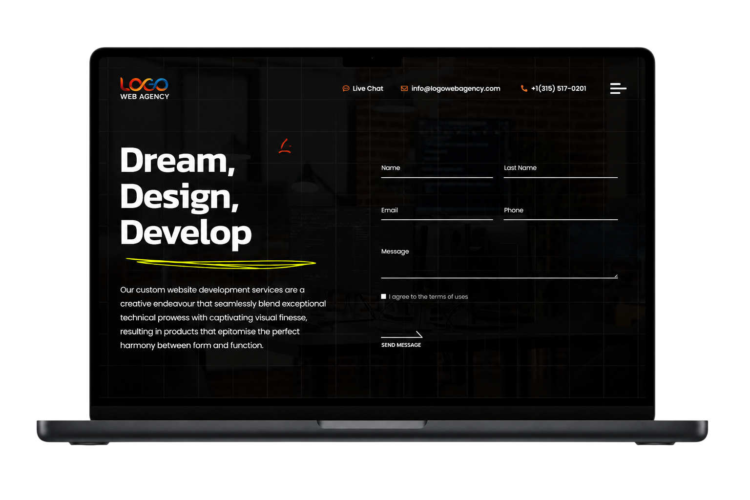 Logo Web Agency Desktop