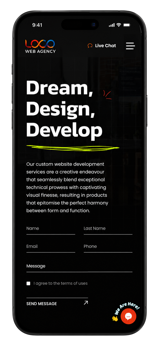 Logo Web Agency Mobile